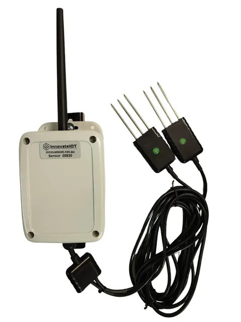 Meterra dual remote soil probes with cables